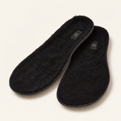 FitFlop Global FG-GY6, one pair of black shearling insoles